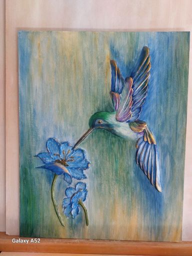 Kolibri  30 x 50 cm